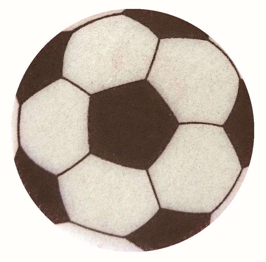 50 Esspapieraufleger "Fußball"