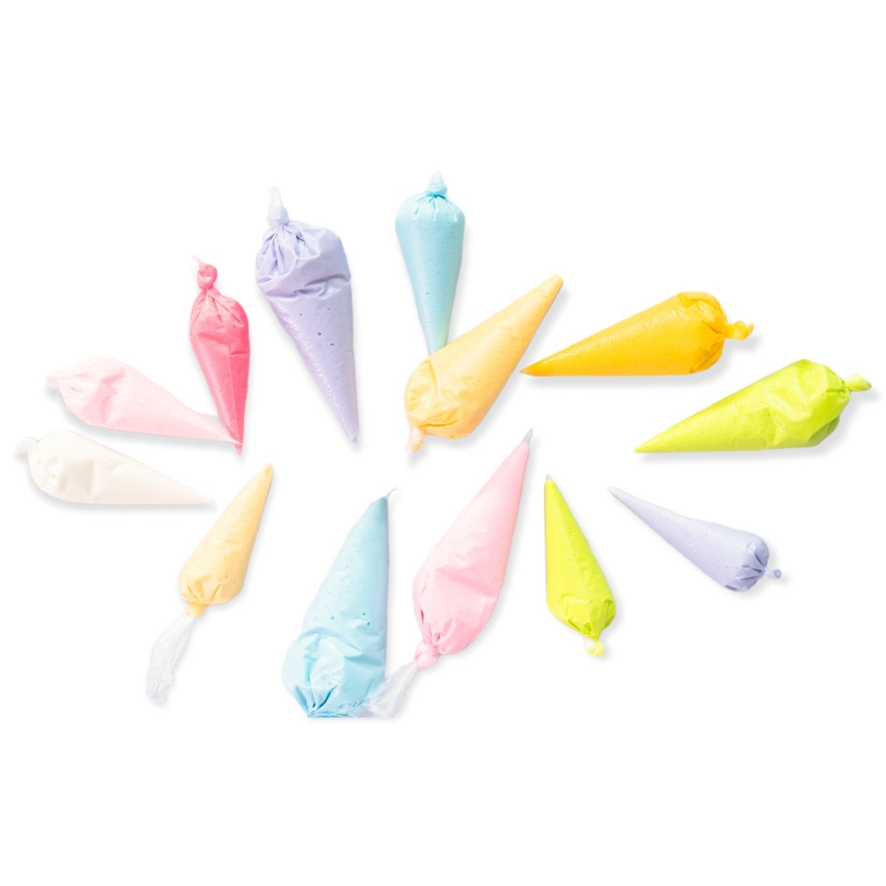 72 x piping bags - 26x50 cm - (disposable)