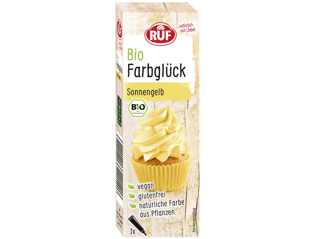 RUF Bio Farbglück Sonnengelb 25g