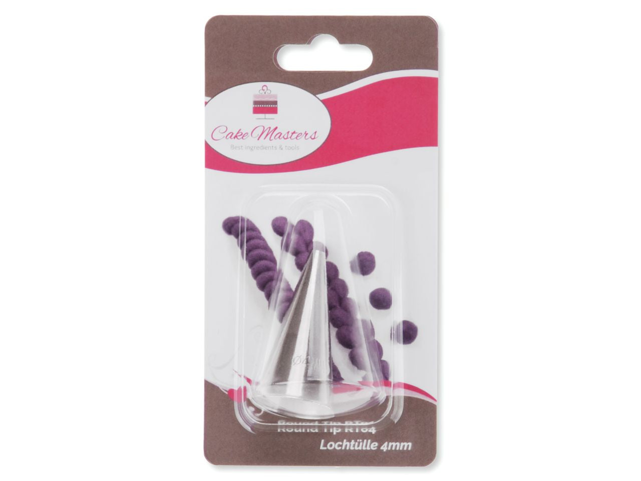 Cake-Masters delik başlığı 4mm