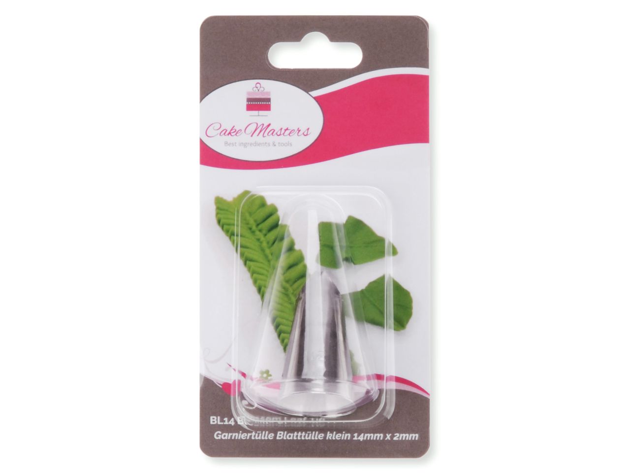 Cake-Masters Garniertülle Blatttülle klein 14mm x 2mm