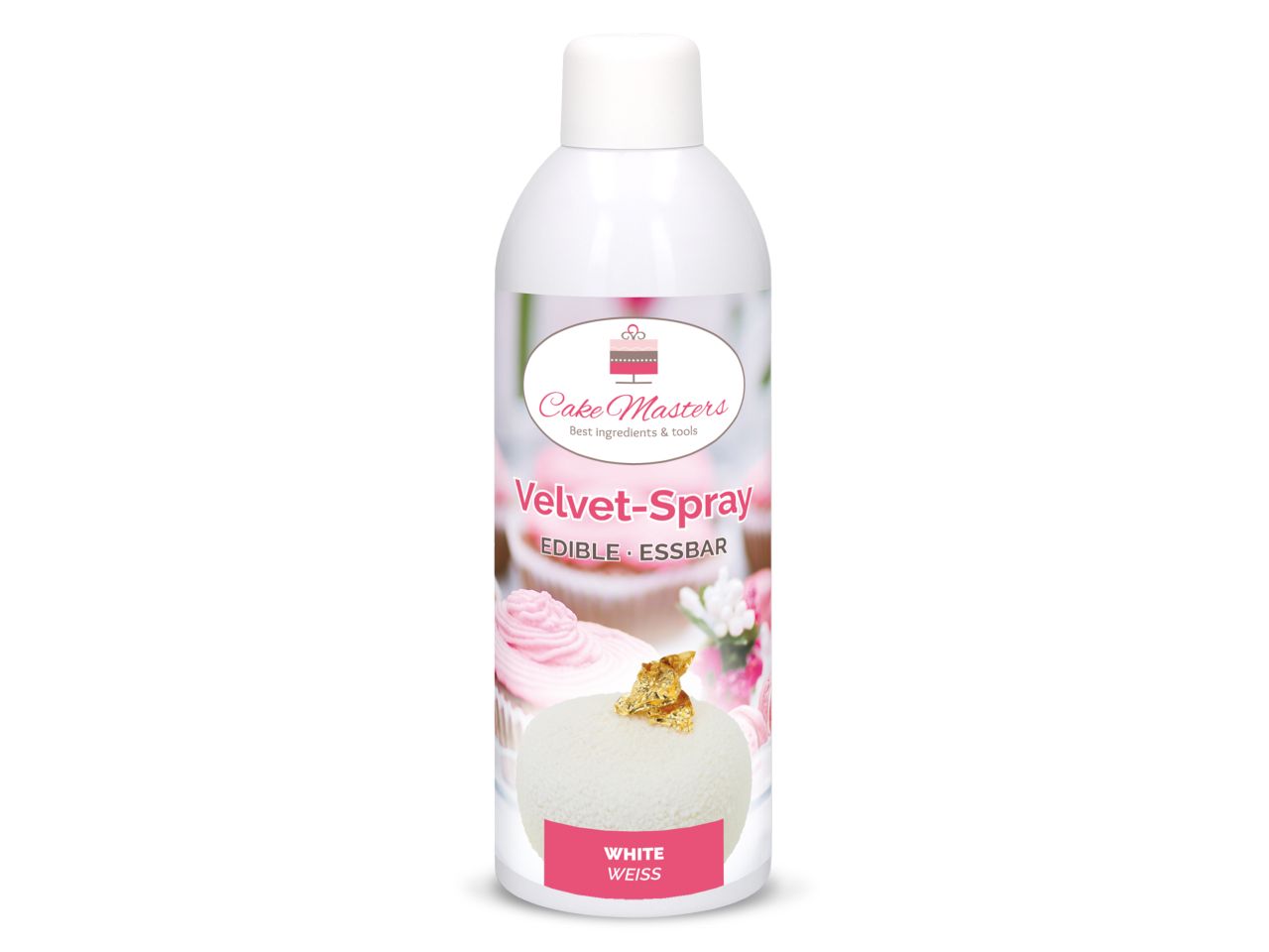 Cake-Masters Velvet Spray white 400ml