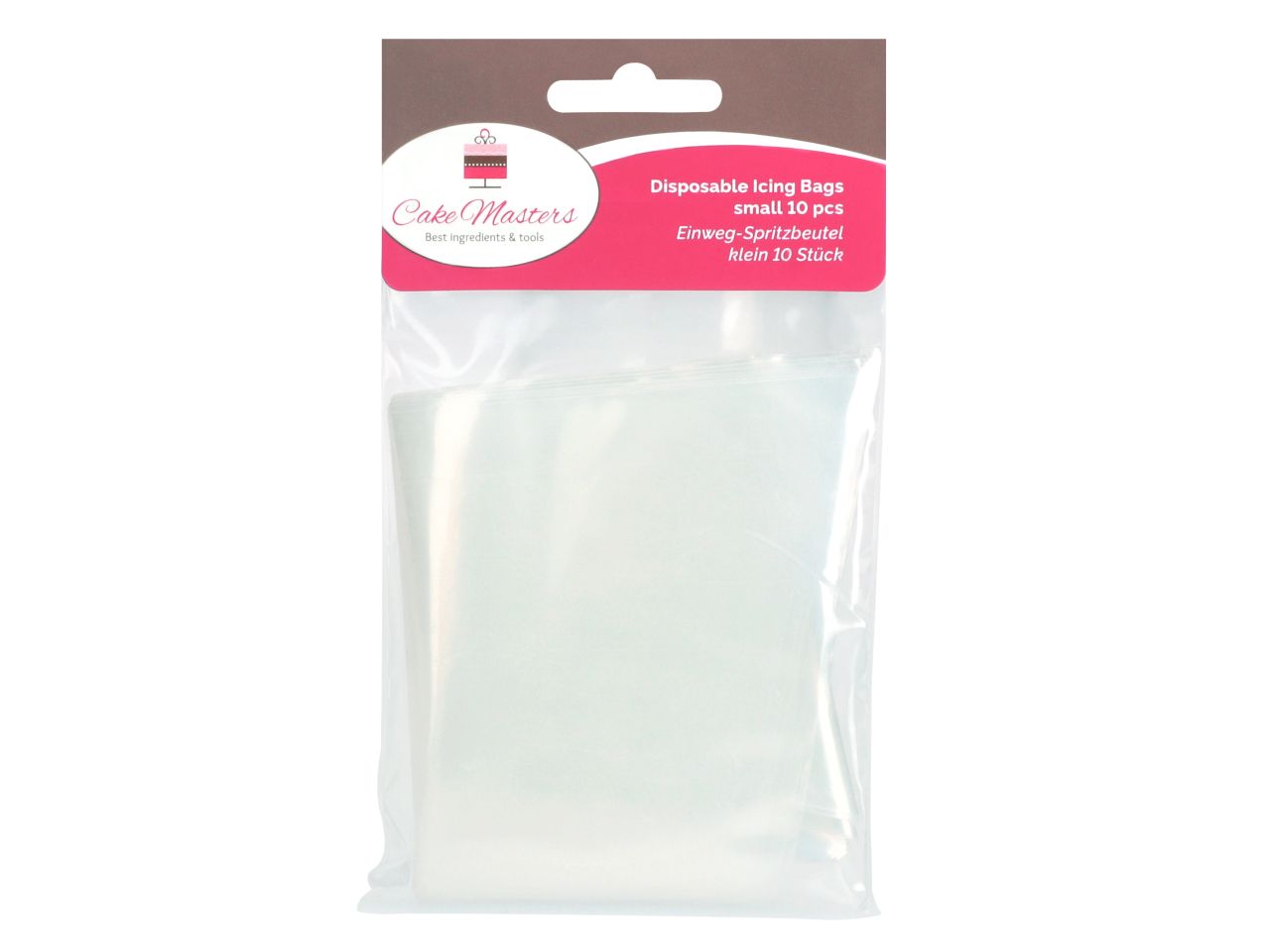 Cake-Masters Disposable Piping Bags, Small, 10 Pieces