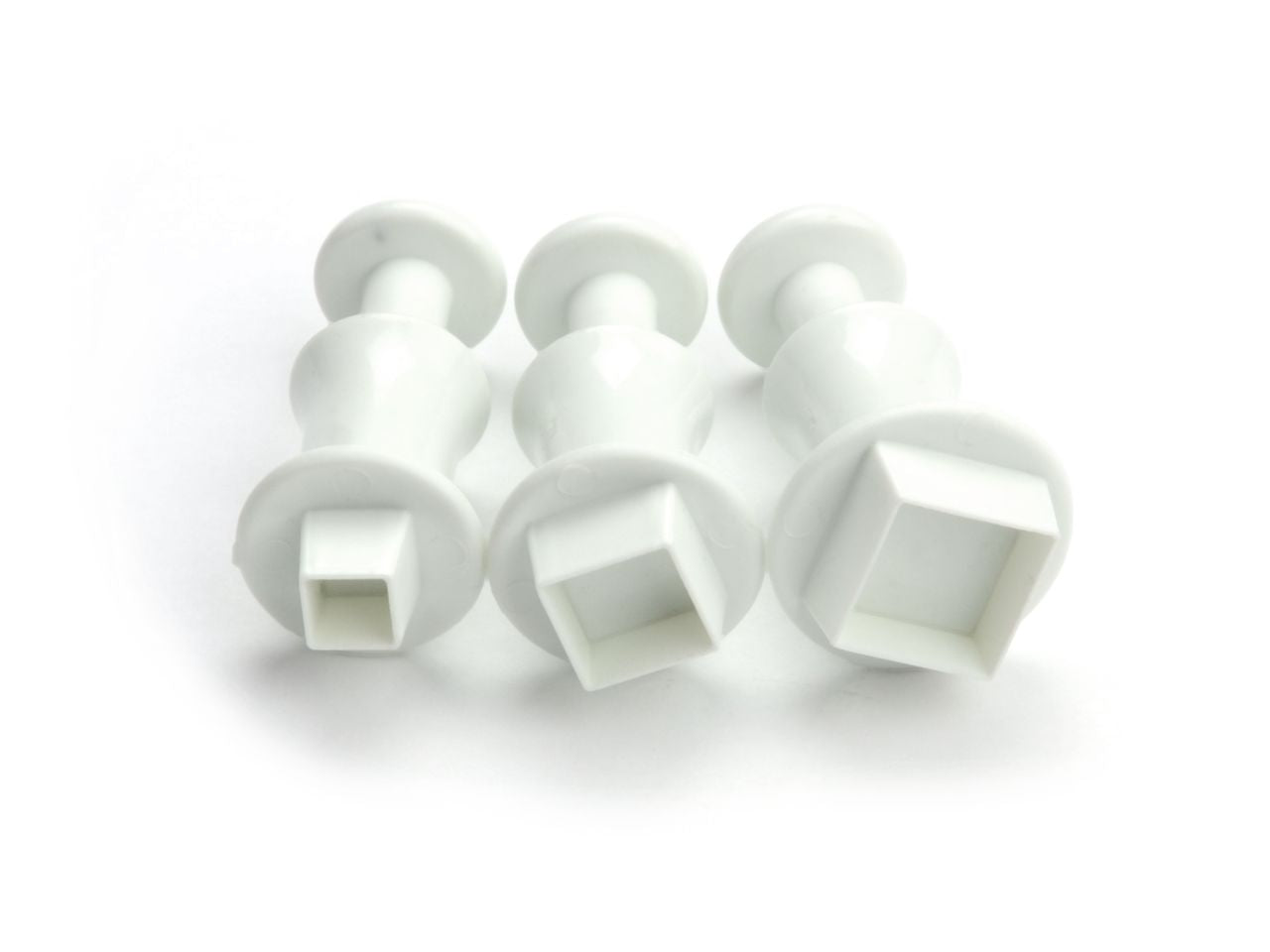 Cake-Masters cutter + stamp square 3-pack