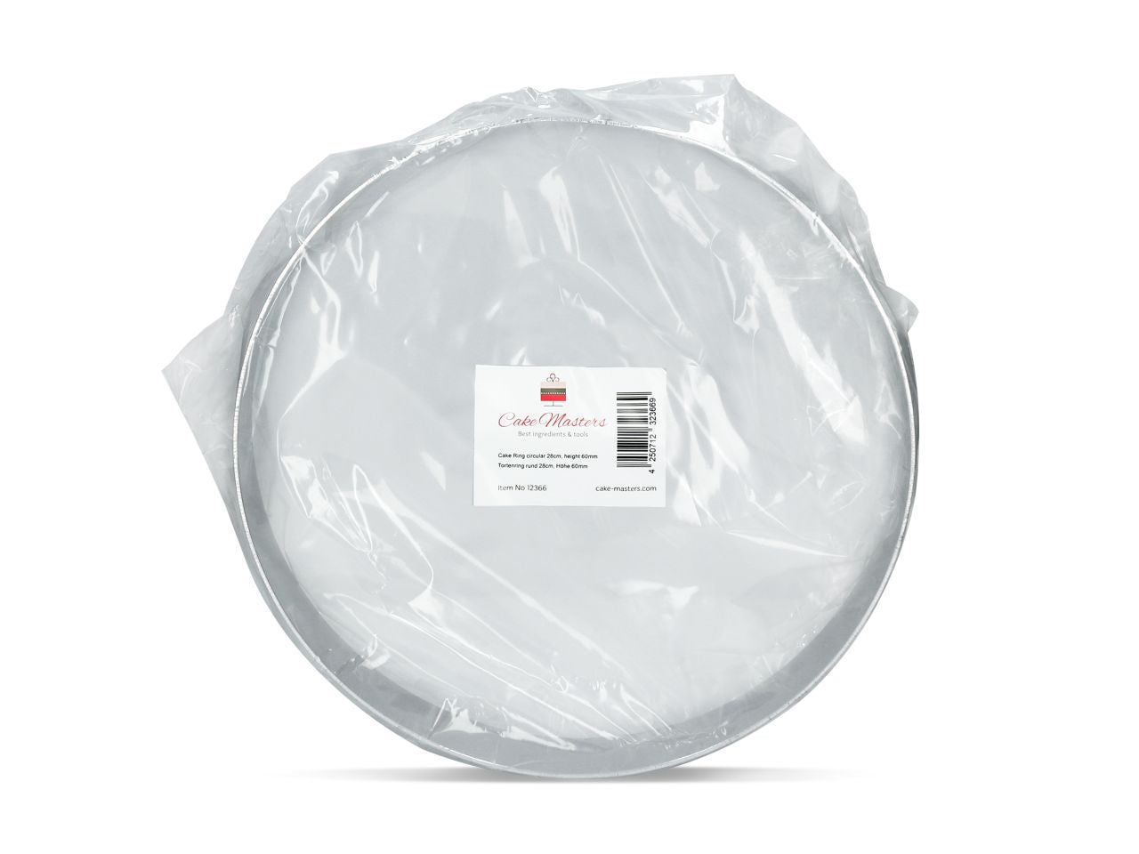 Cake-Masters Tortenring rund 28cm, Höhe 60mm