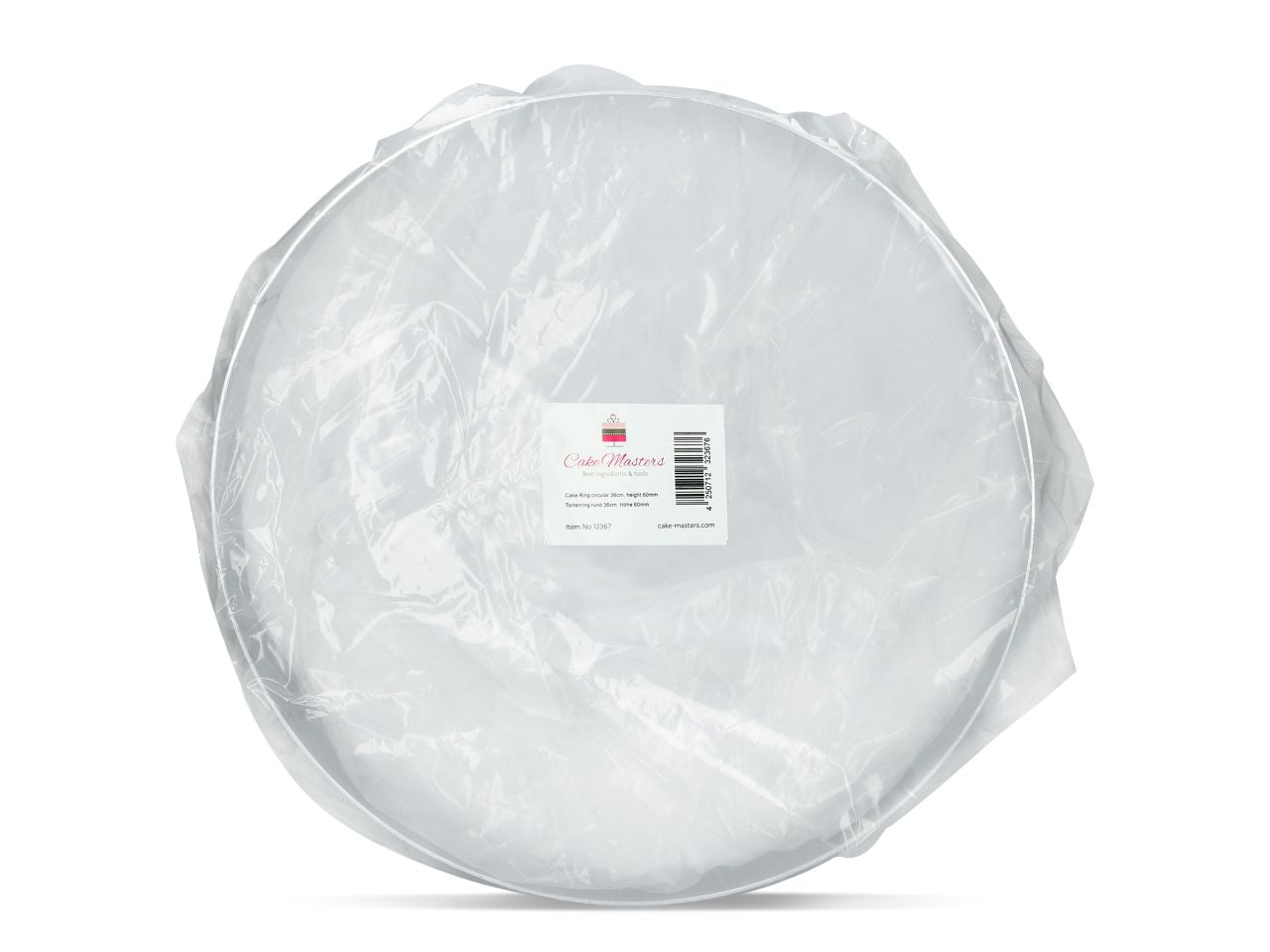 Cake-Masters Tortenring rund 36cm, Höhe 60mm