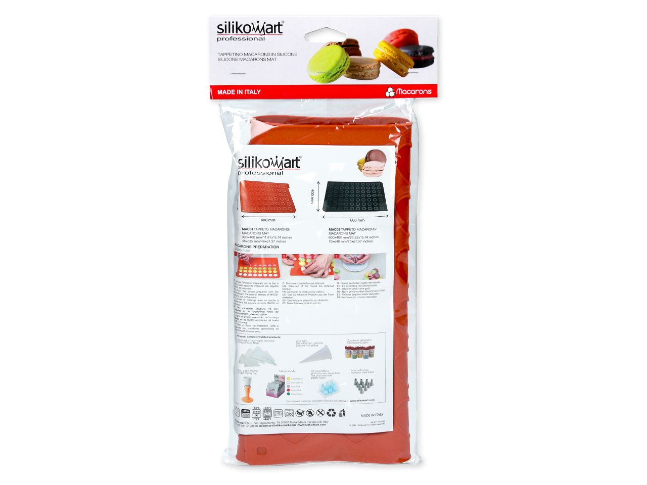 Silikomart Macaron Baking Mat Heart