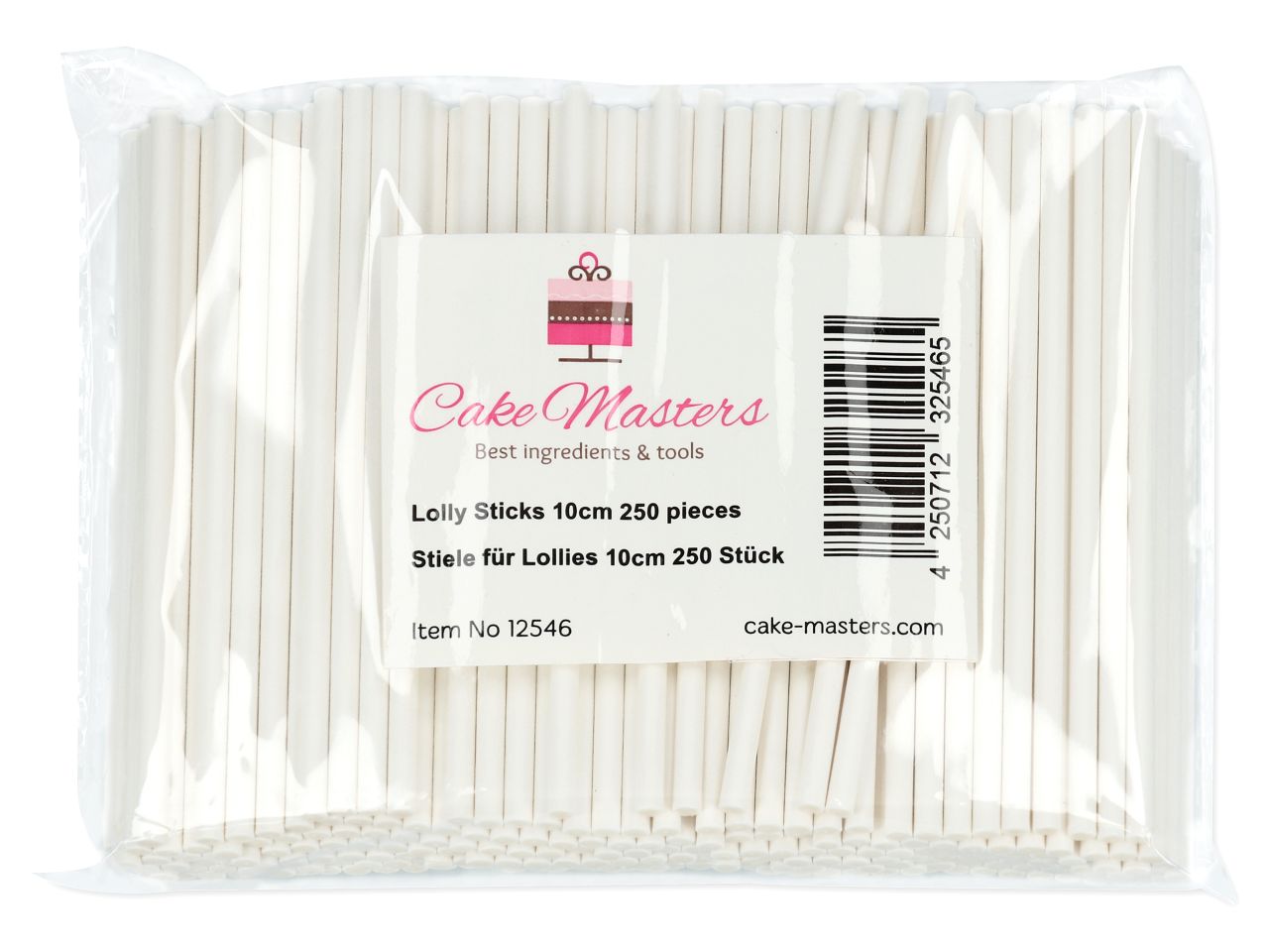 Cake-Masters Stiele für Lollies 10cm 250 Stück