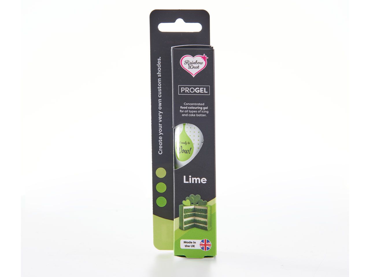 Rainbow Dust Lebensmittelfarbe ProGel Lime Green 25g