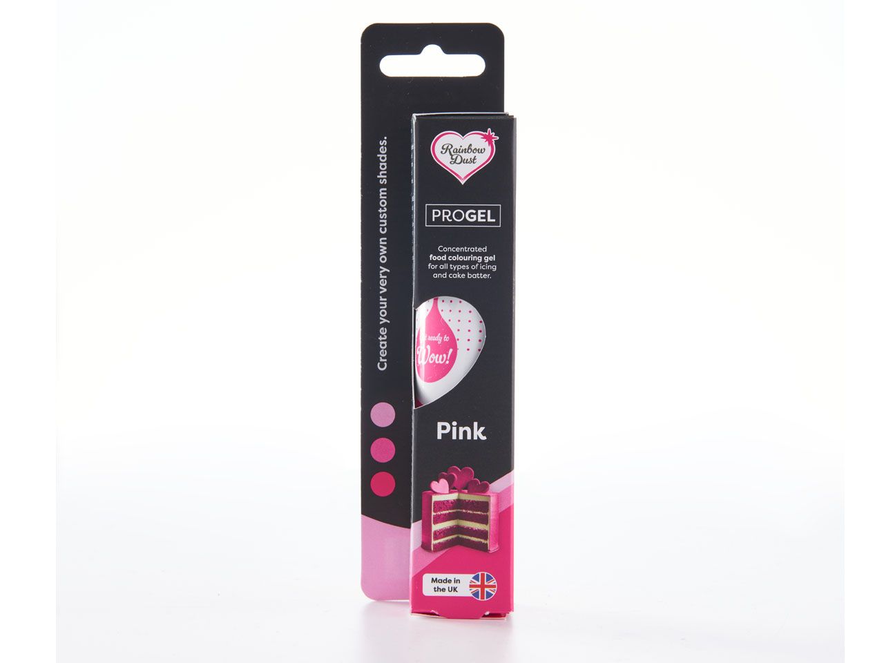 Rainbow Dust Lebensmittelfarbe ProGel Pink 25g
