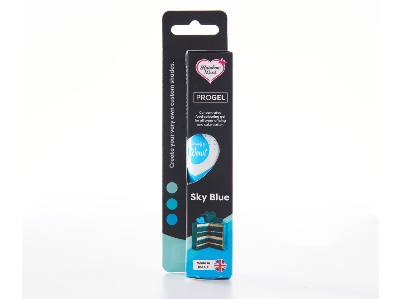 Gökkuşağı Tozu gıda boyası ProGel Sky Blue 25g