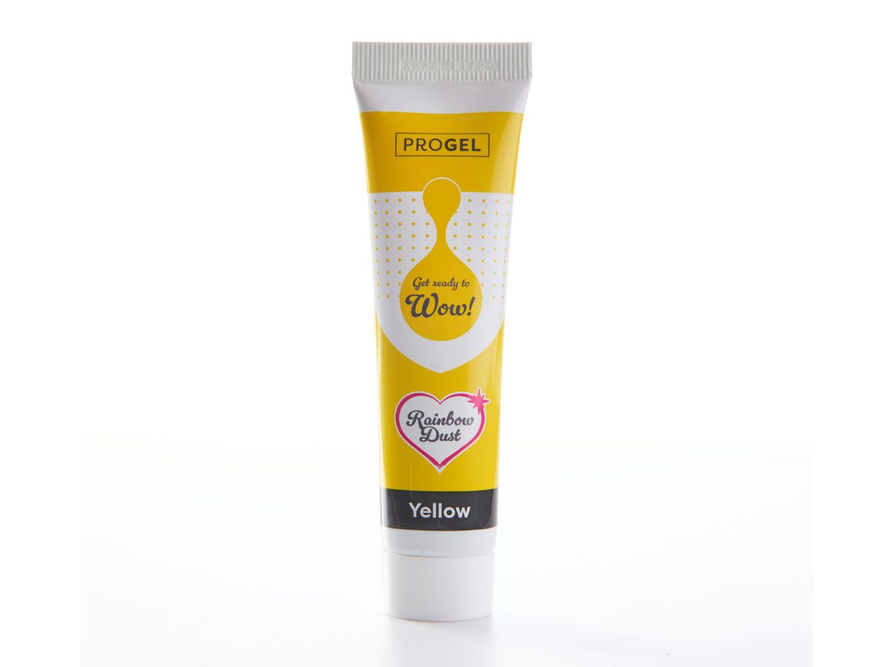 Rainbow Dust Lebensmittelfarbe ProGel Yellow 25g