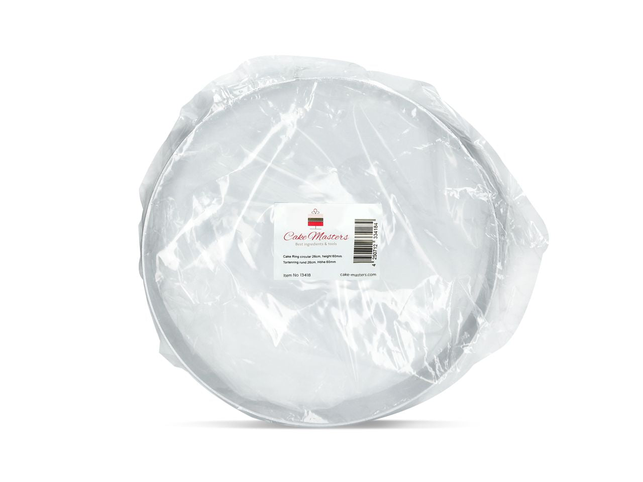 Cake-Masters Tortenring rund 26cm, Höhe 60mm