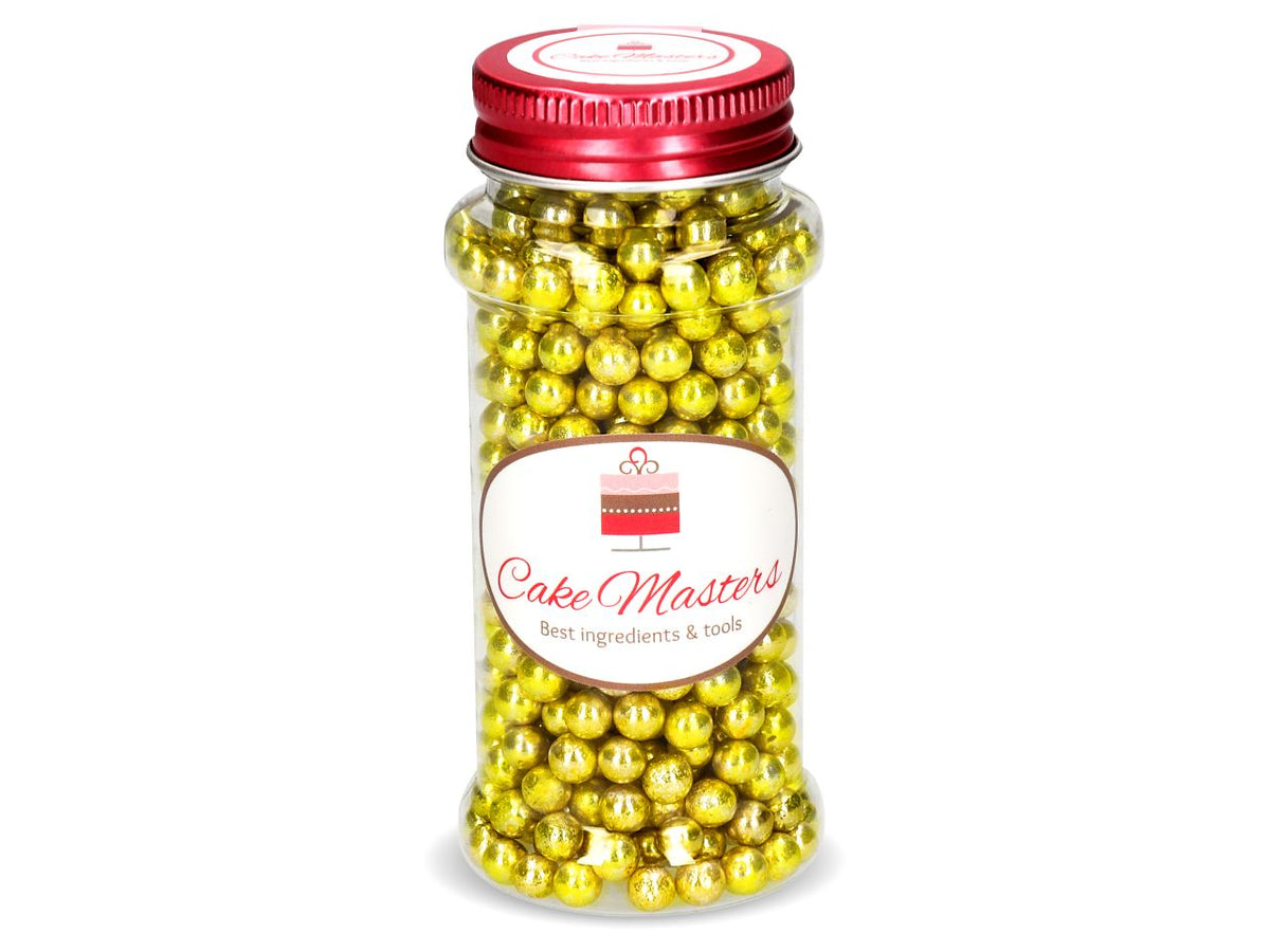 Cake-Masters Goldperlen groß, Zucker 90g