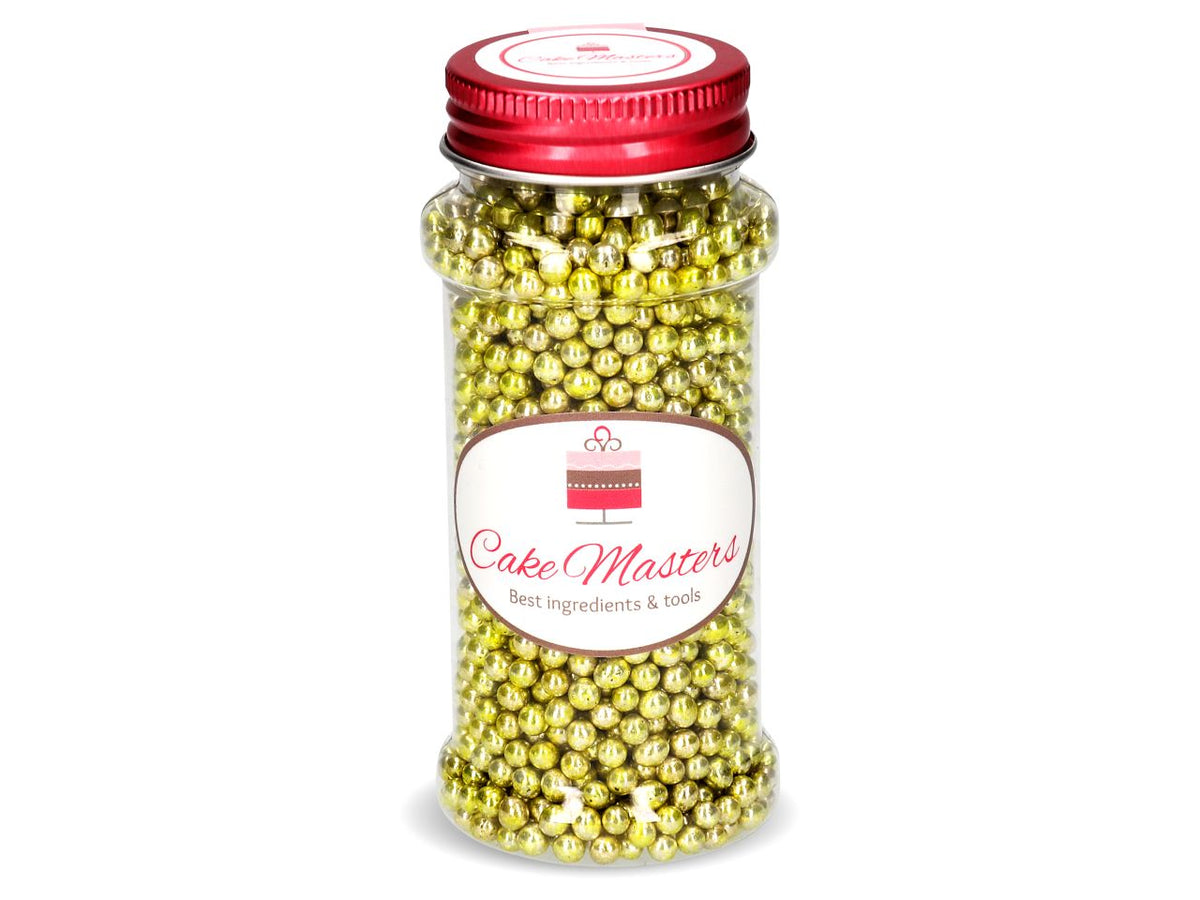 Cake-Masters Goldperlen klein, Zucker 100g