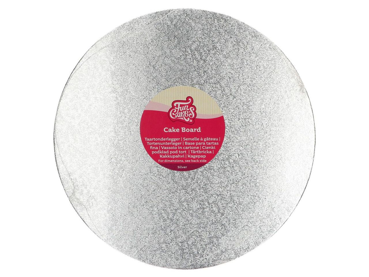 FunCakes Cake Card Round 30.5cm, Thickness 3mm