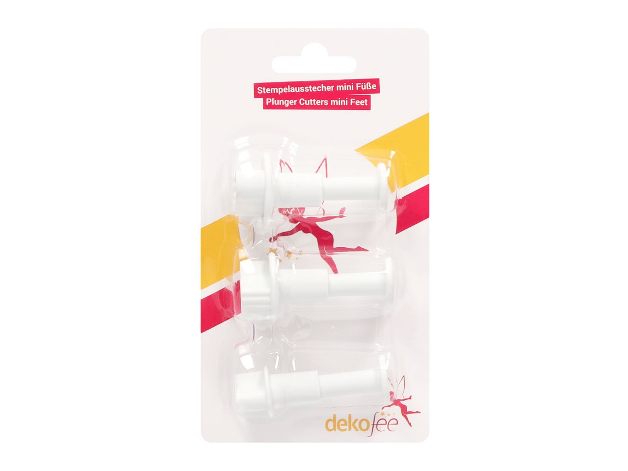 dekofee Stempelausstecher mini Füsse