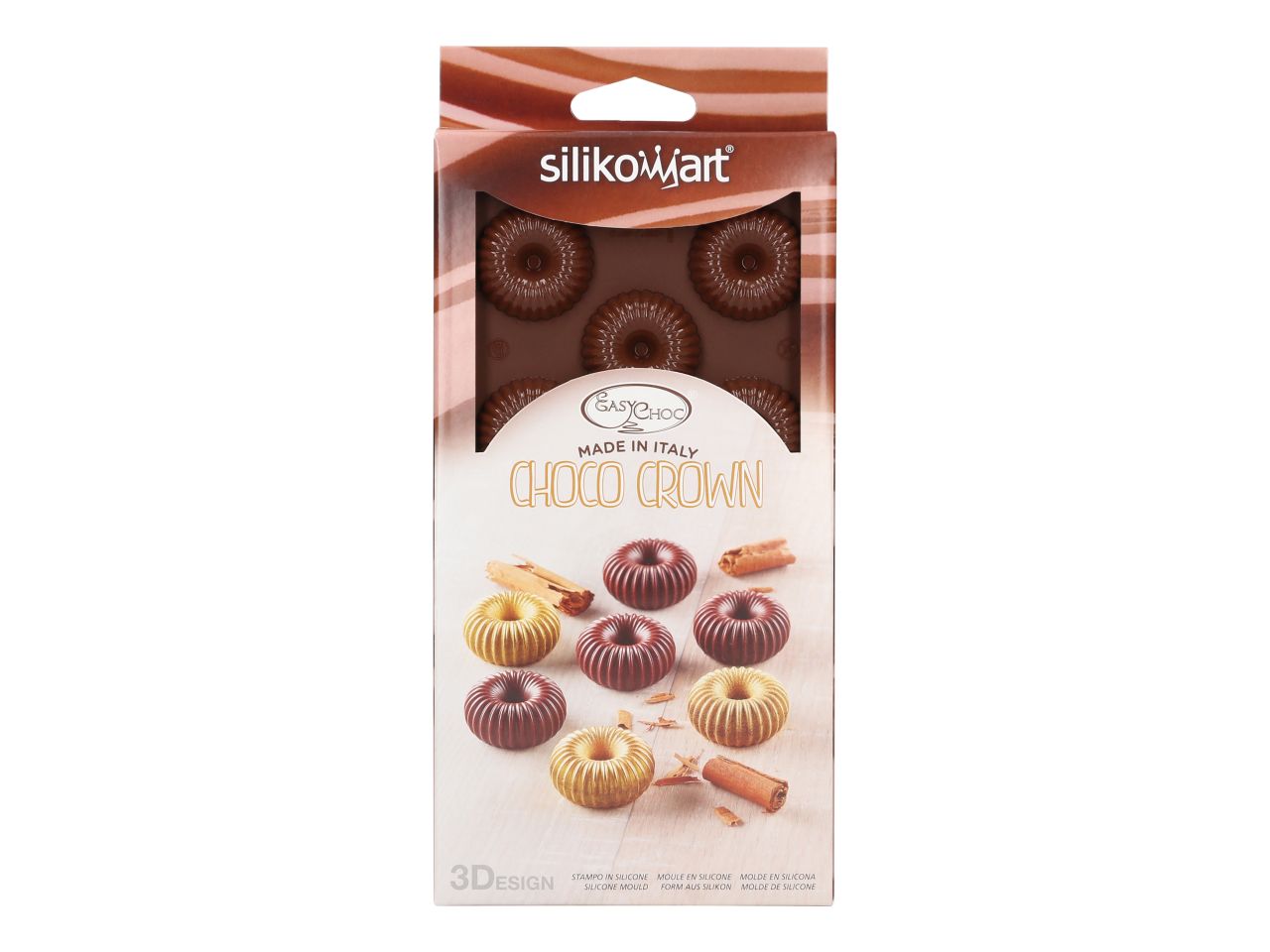 Silikomart silicone praline mold Choco Crown
