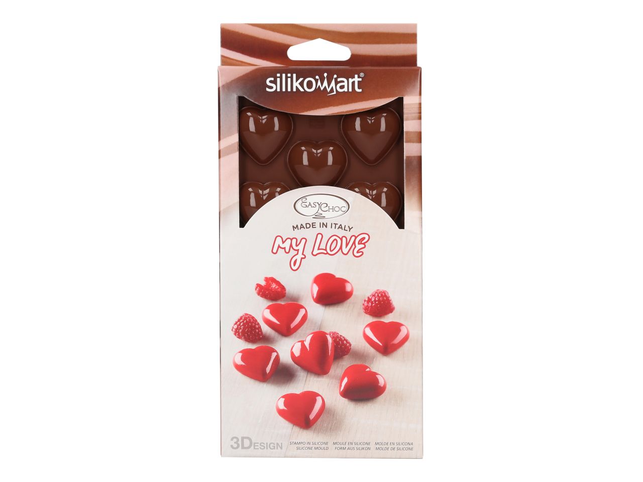 Silikomart silicone chocolate mold My Love
