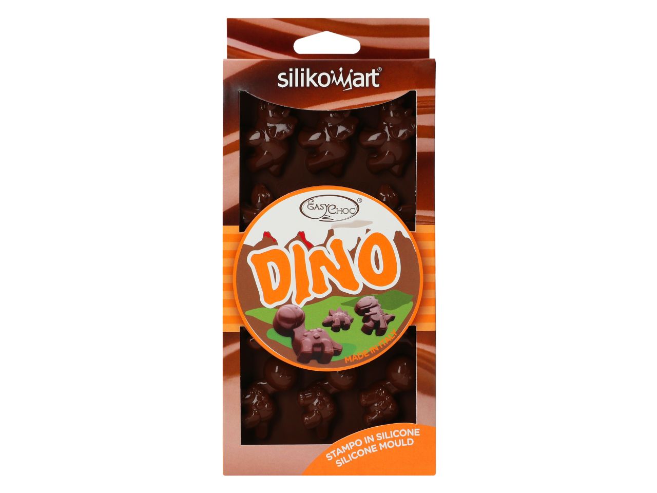 Silikomart silicone praline mold Choco Dino