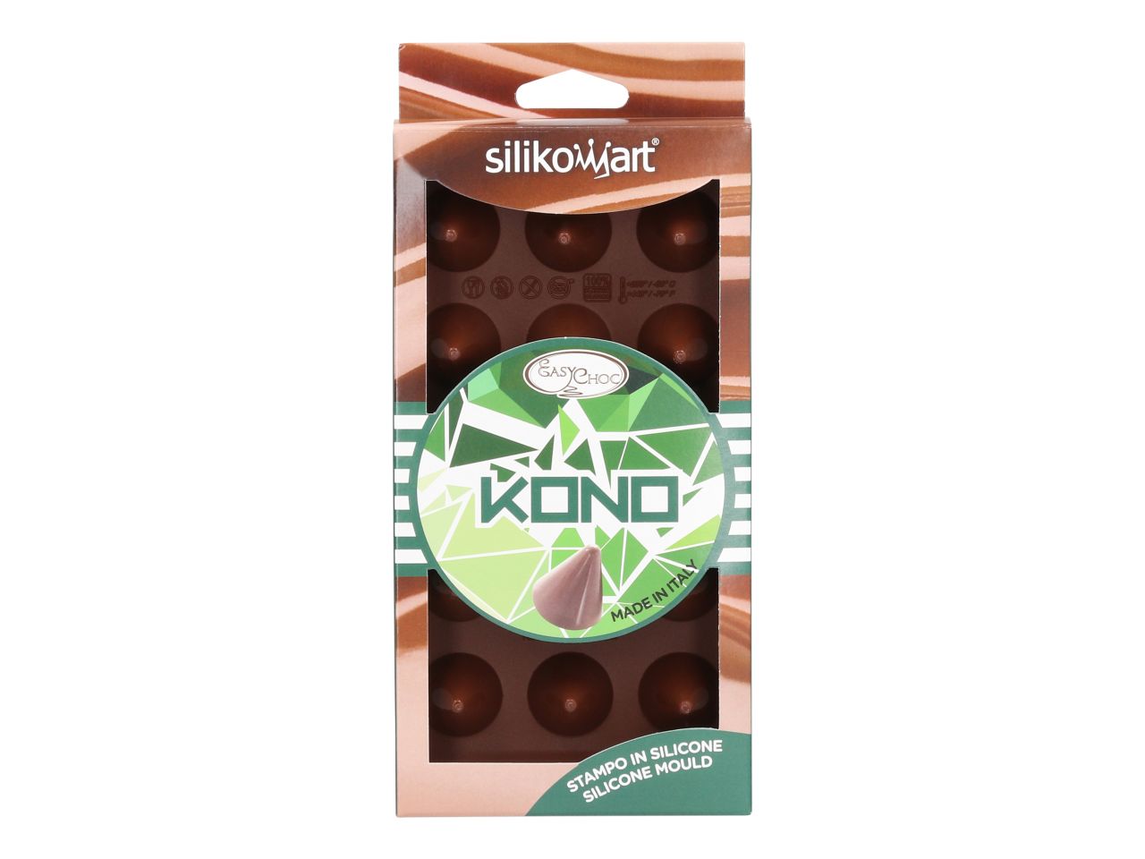 Silikomart silicone chocolate mold Kono
