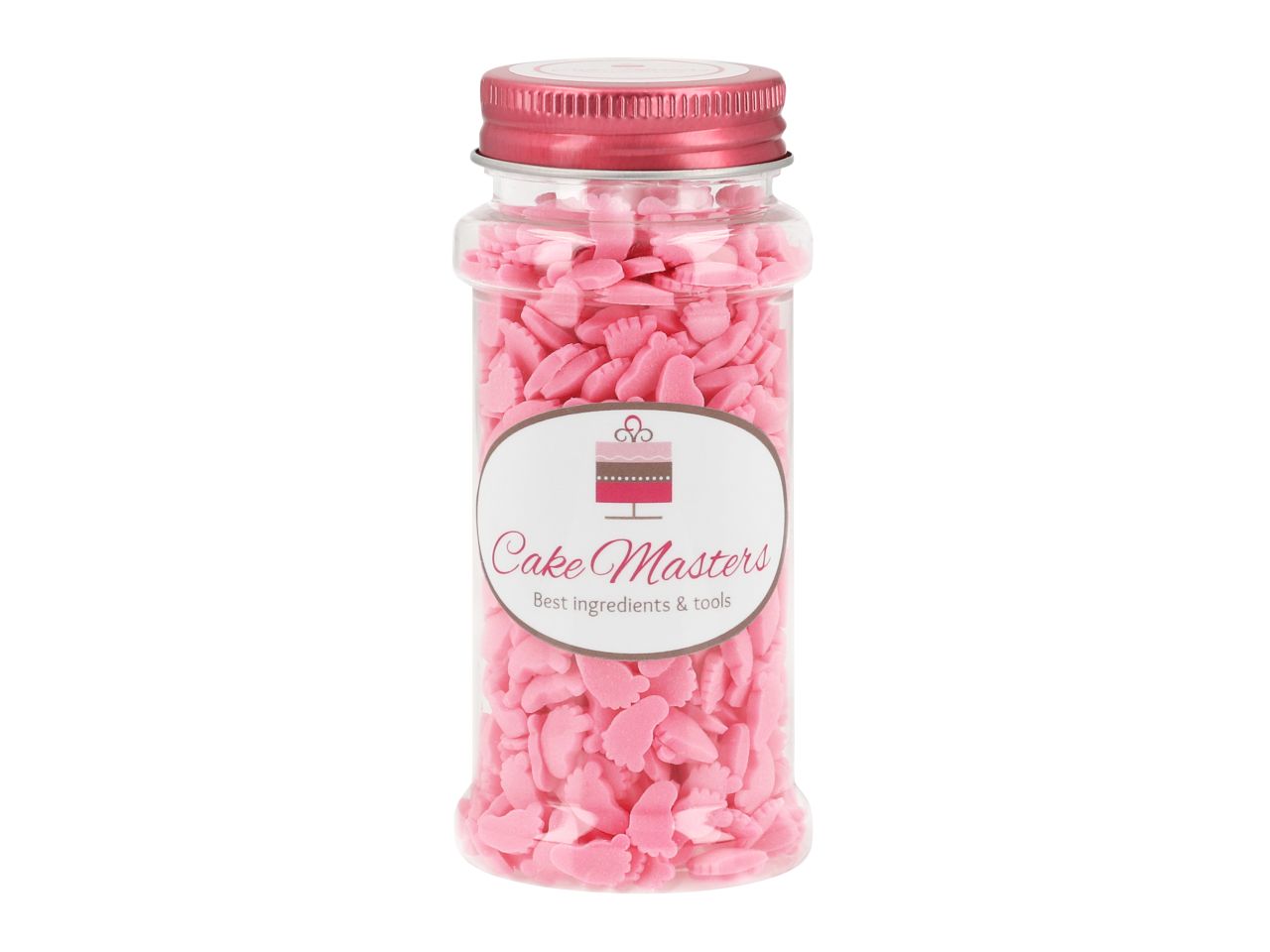 Cake-Masters dekorasyon ayaklarına pembe serpin 70g