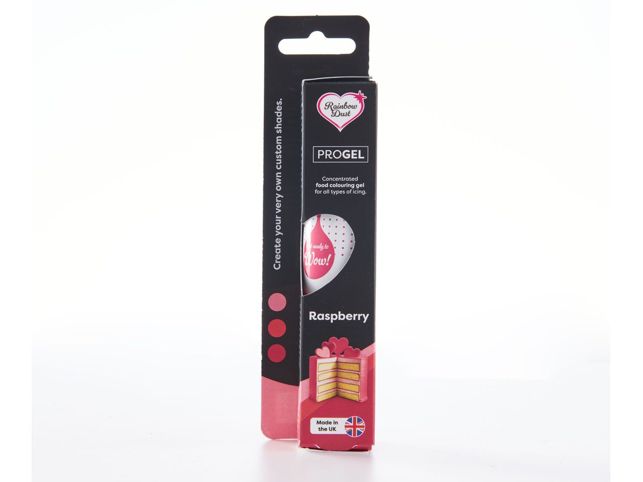 Rainbow Dust Lebensmittelfarbe ProGel Raspberry 25g