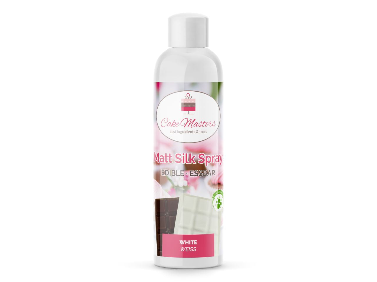 Cake-Masters Matt Silk White Color Spray 100ml