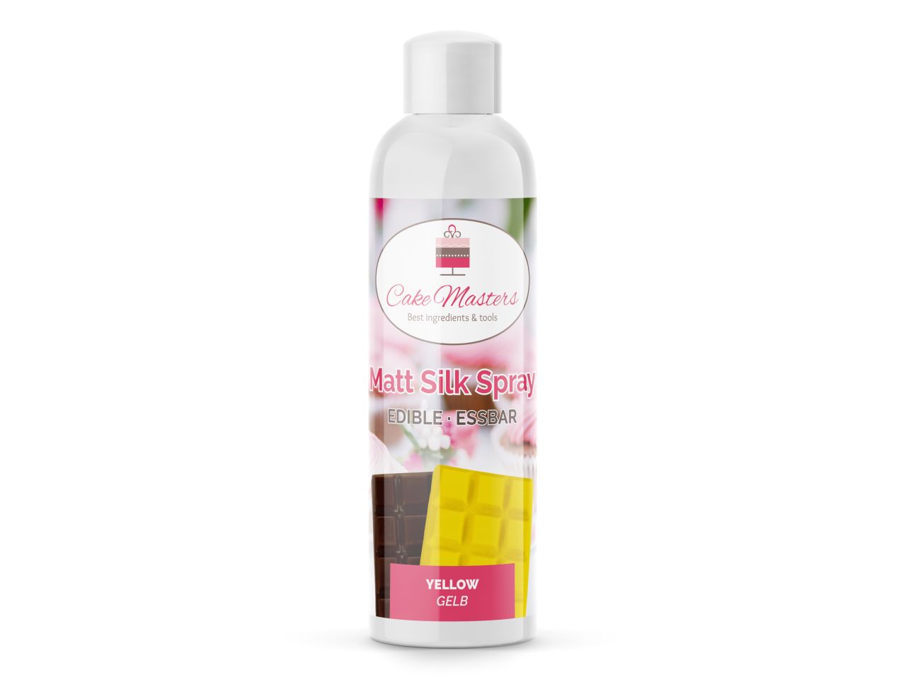 Cake-Masters Matt Silk Yellow Color Spray 100ml