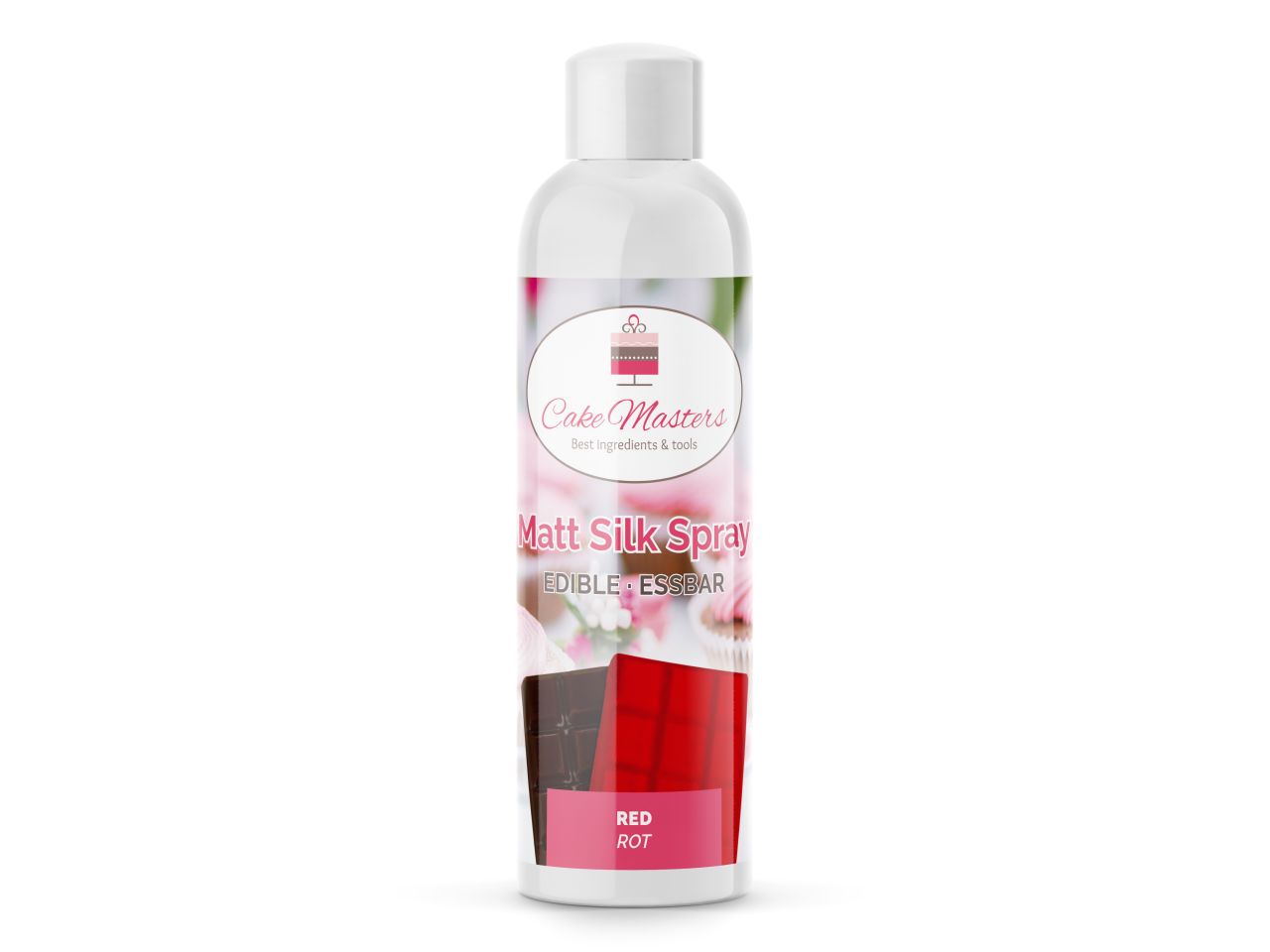 Cake-Masters color spray Matt Silk red 100ml