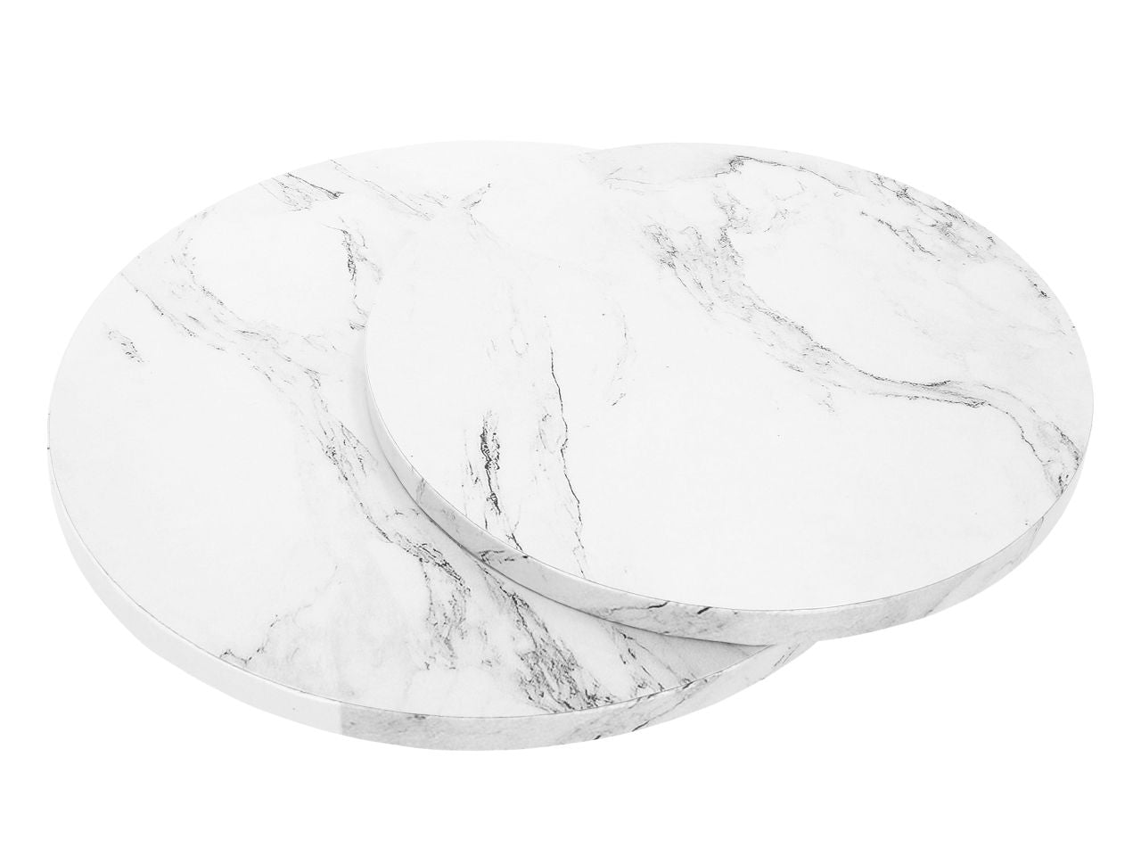Cake-Masters Cakeboard rund 30cm Marmor weiß