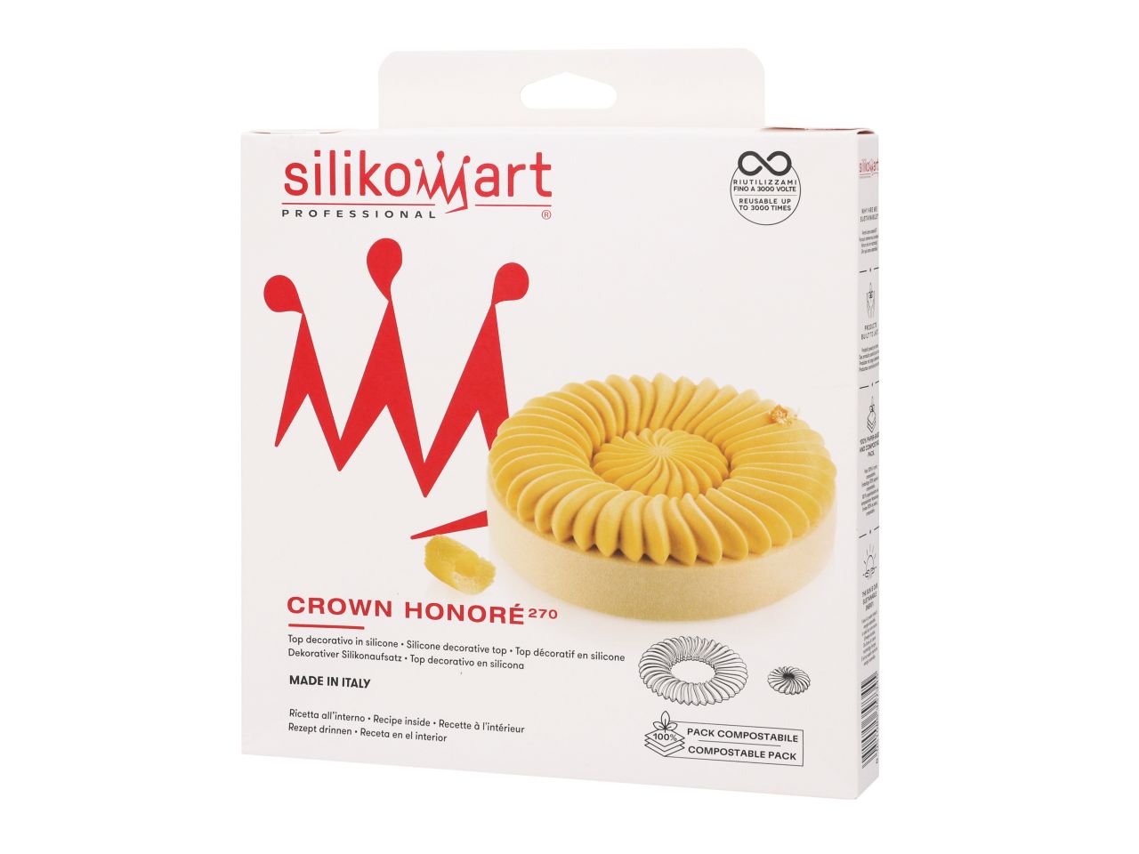 Silikomart Silikonform Crown Honoré
