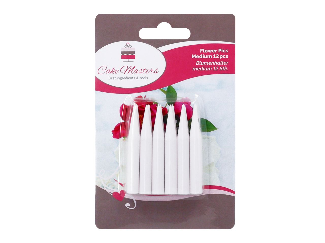 Cake-Masters Flower Pics Medium 12 Stück