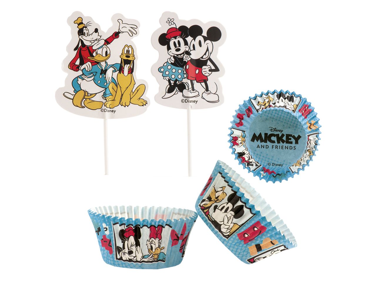Dekora Dekorations-Kit Disney Mickey and Friends Cupcake