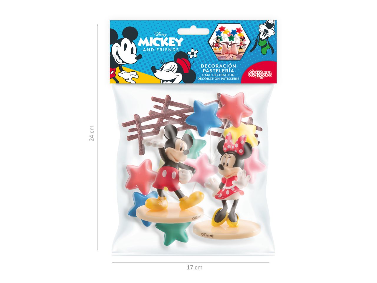 Dekora Dekorations-Kit Disney Mickey und Minnie