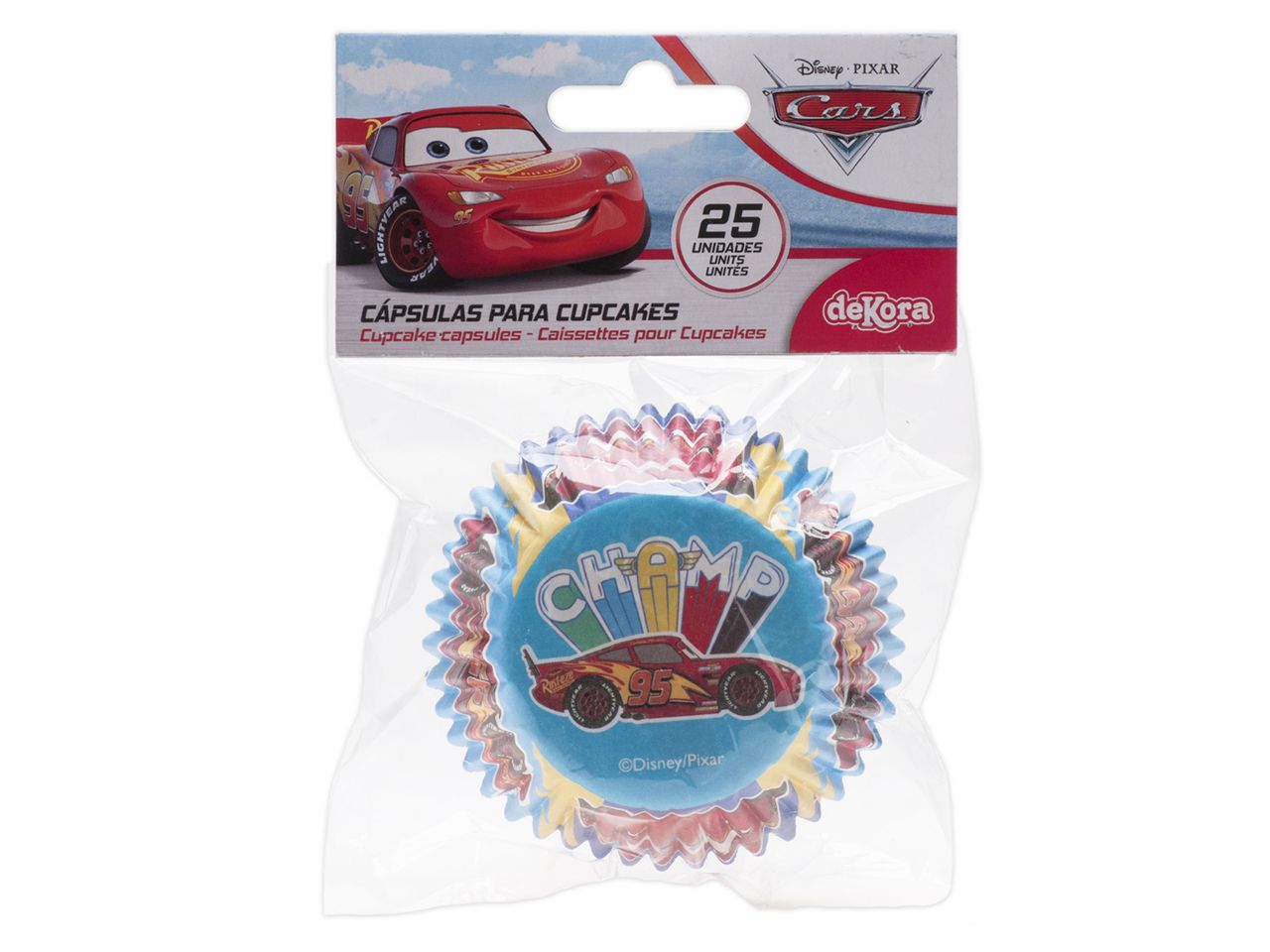 Dekora Disney Cars Backförmchen 25 Stück