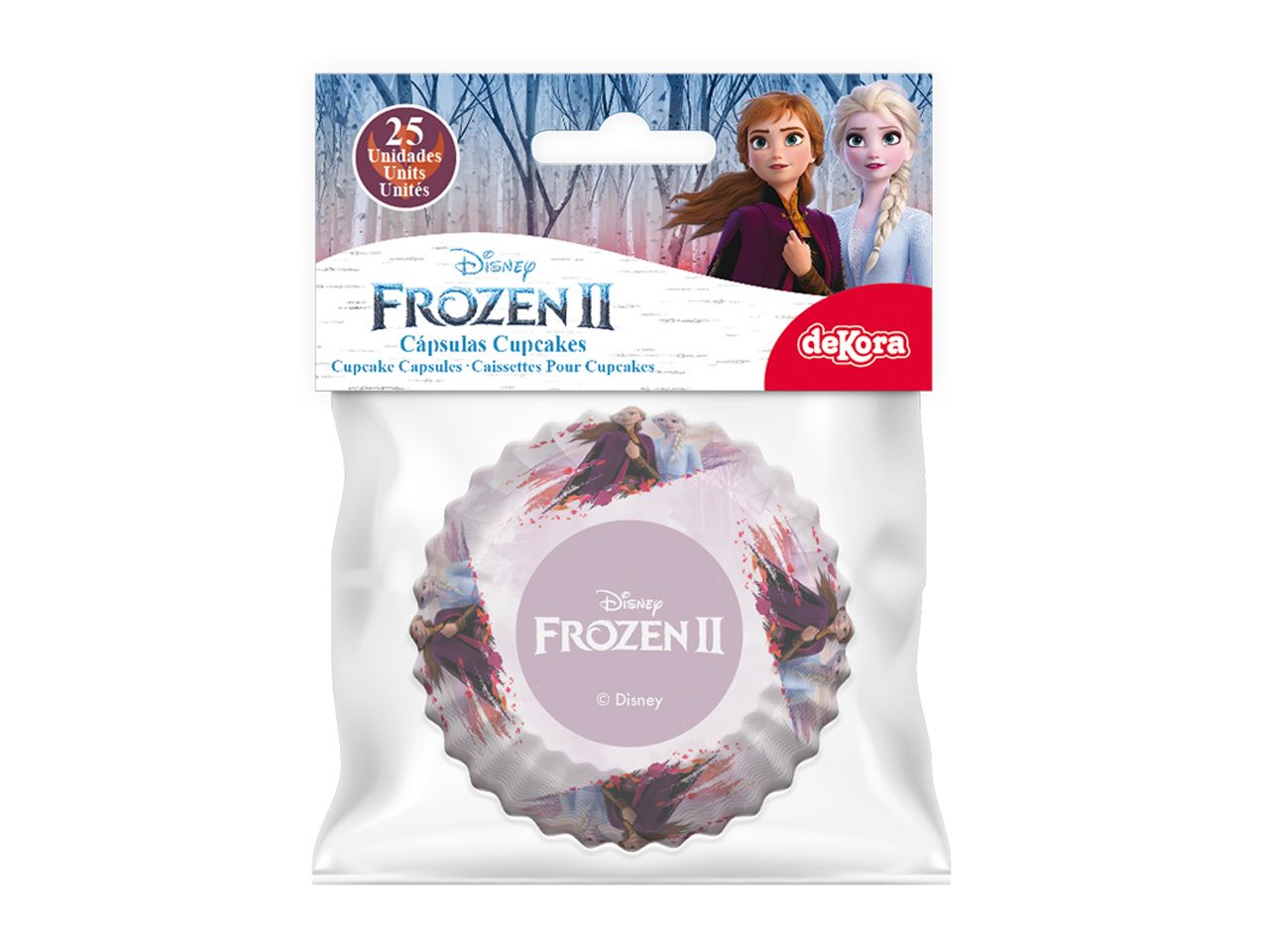 Dekora Disney Frozen 2 Backförmchen 25 Stück