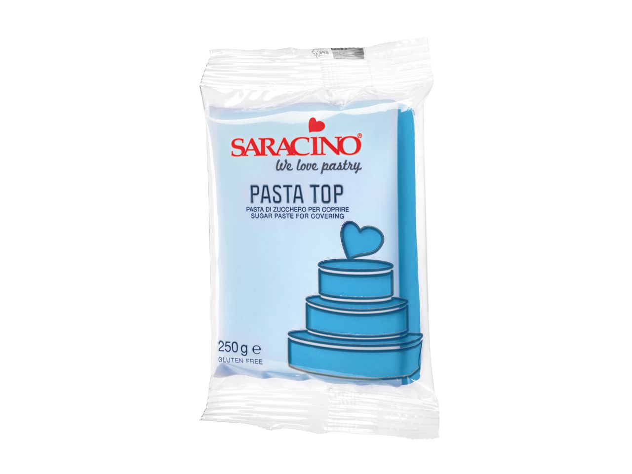 Saracino Fondant Pasta Top hellblau 250g
