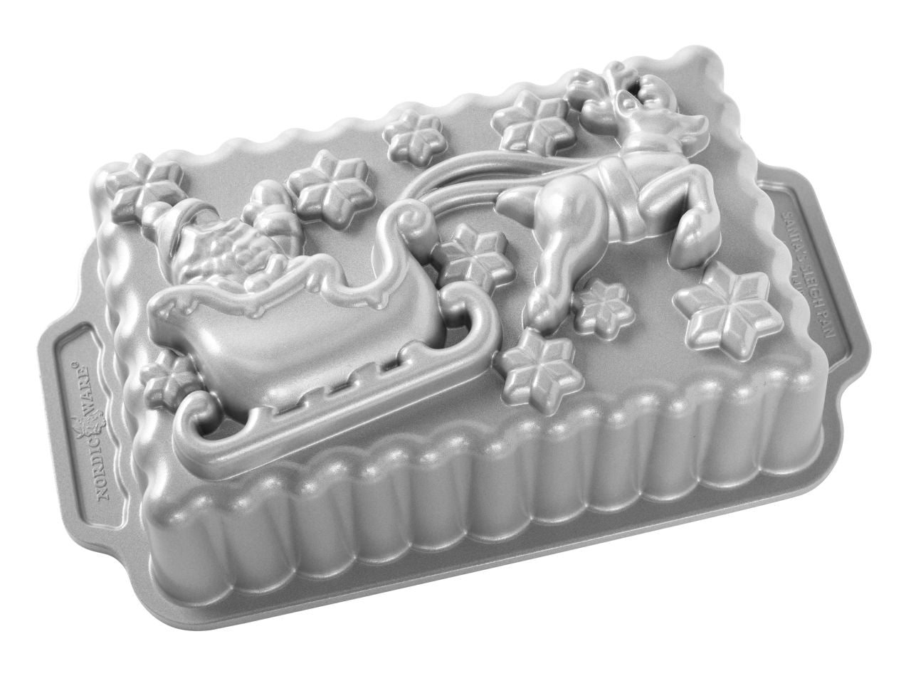 Nordic Ware Santa’s Sleigh Loaf Pan