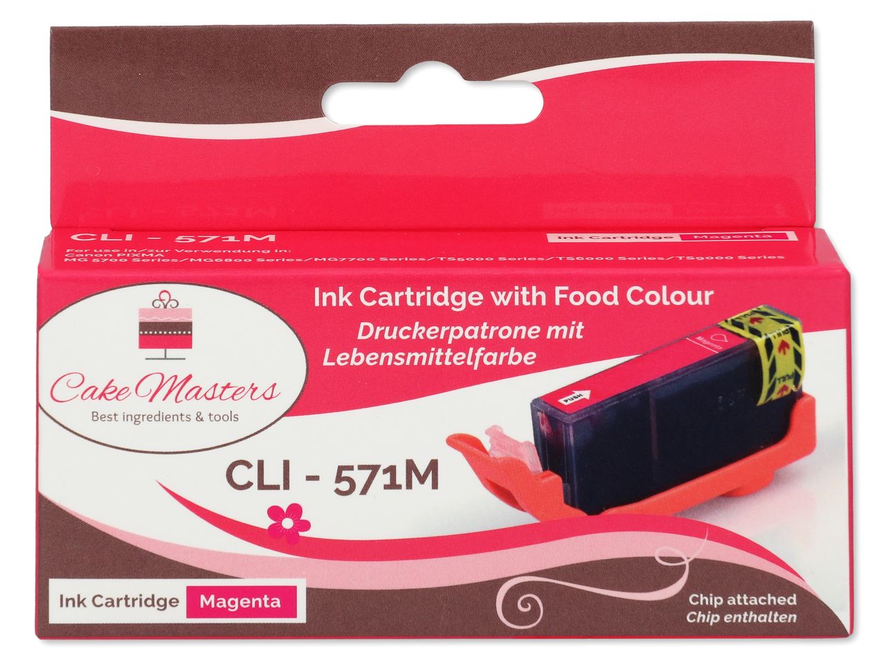 Cake-Masters cartridge magenta CLI-571M 