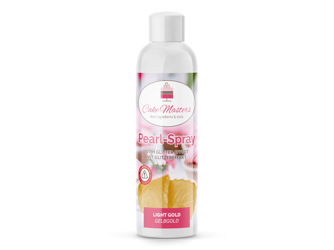 Cake-Masters Pearl-Spray gelbgold 100ml