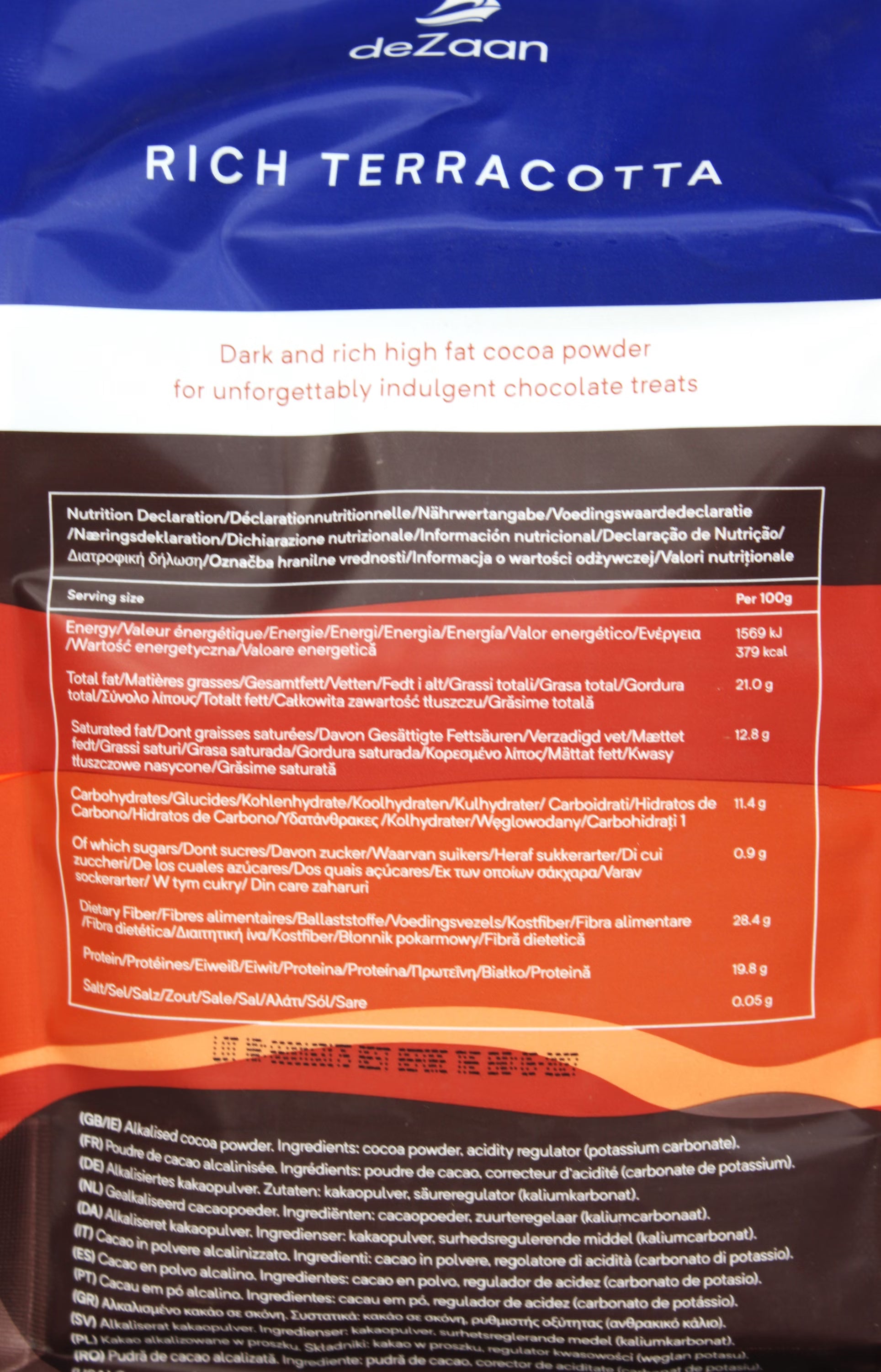Kakaopulver 20-22% Fettgehalt 5kg