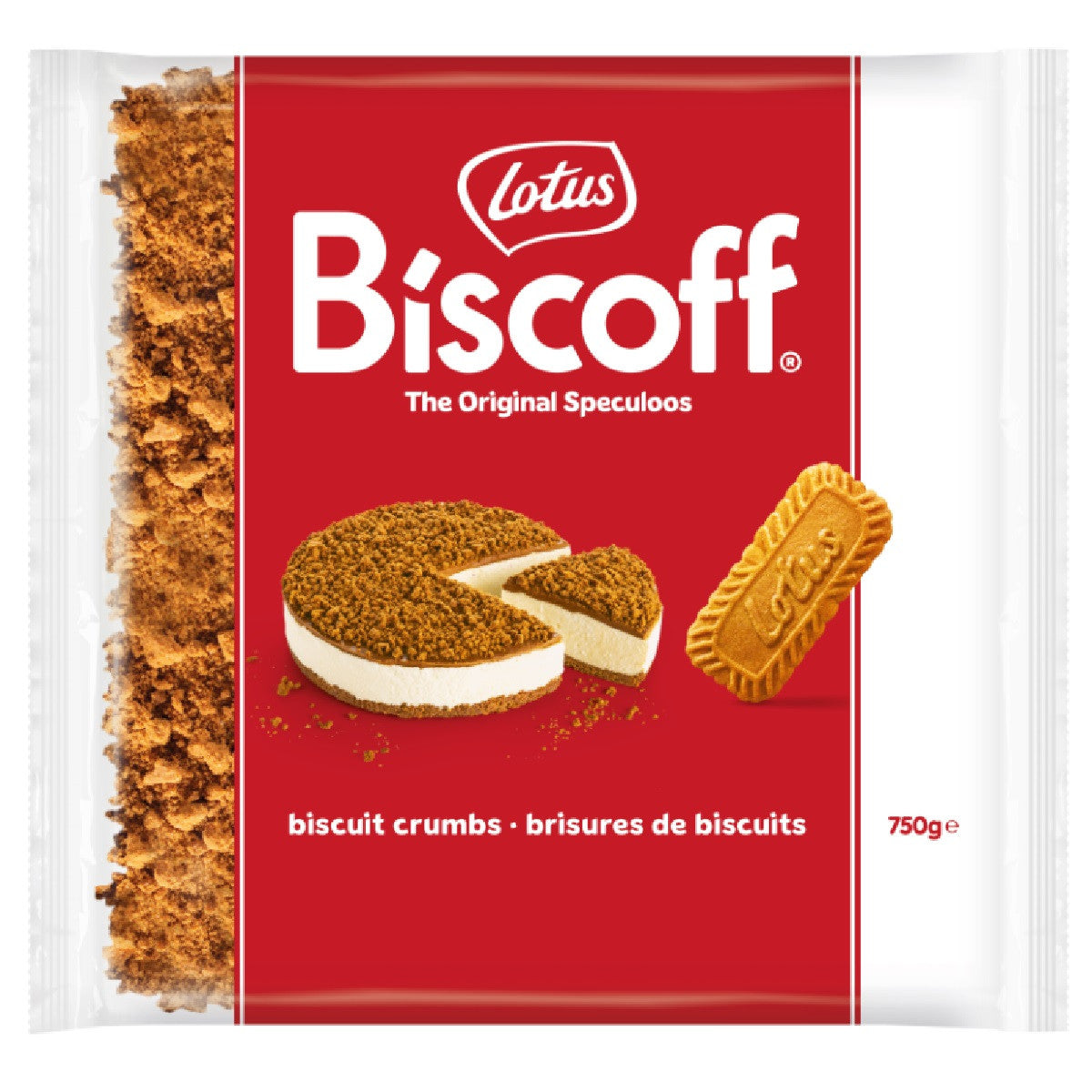 Lotus Biscoff Spekulatius gemahlen Crumble 750 g