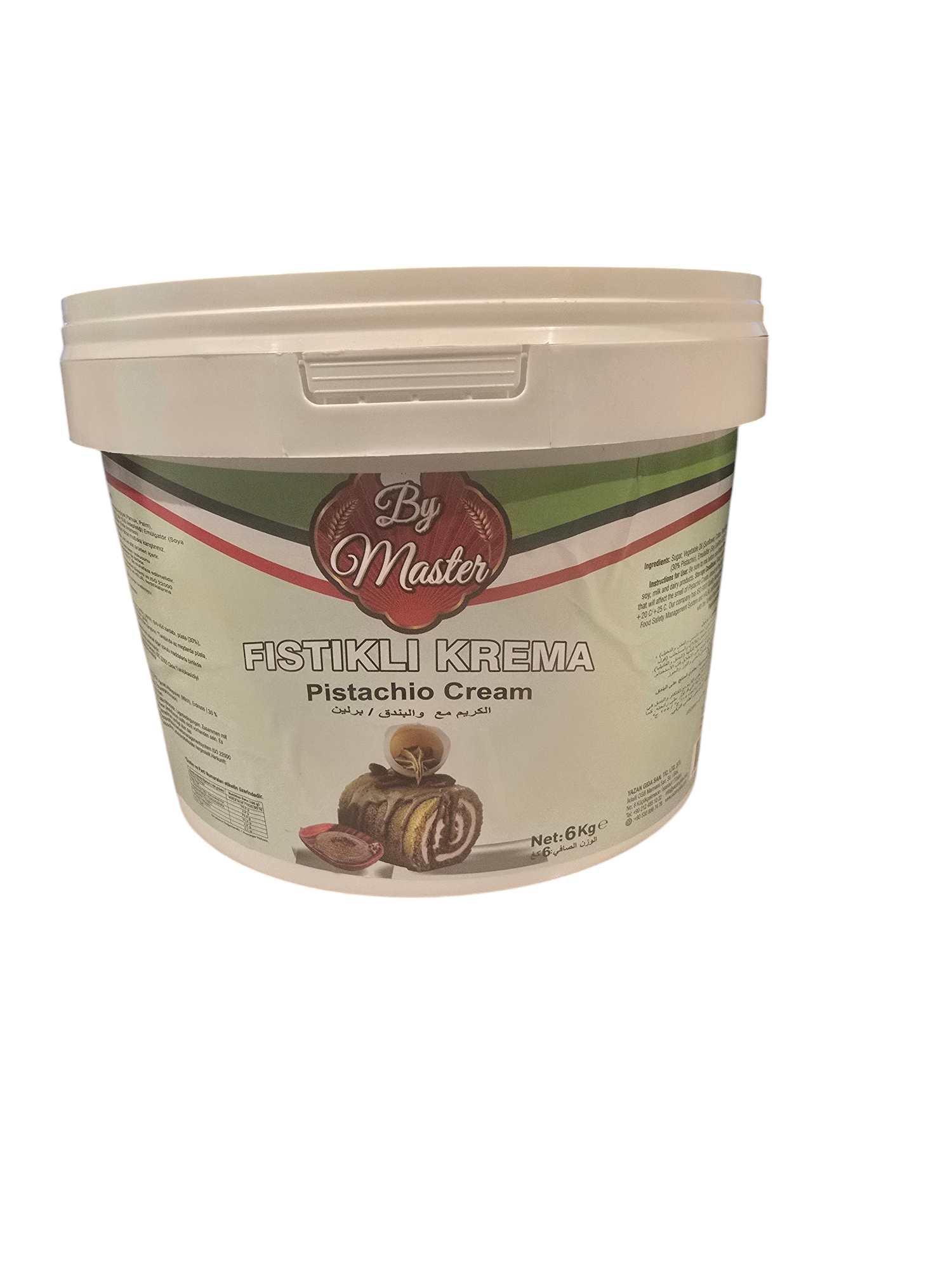 Pistaziencreme mit 30% Pistazien 6kg