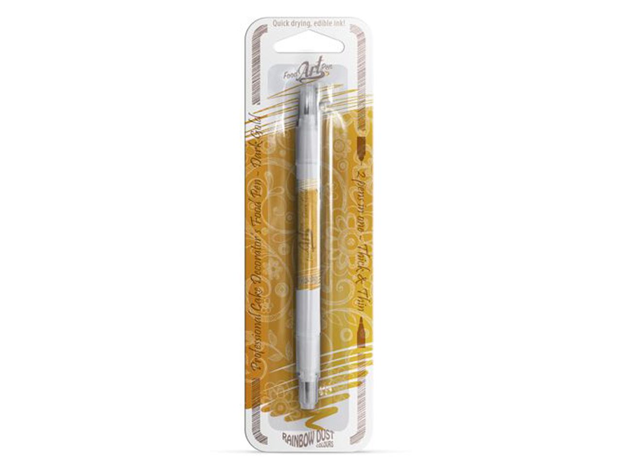 Rainbow Dust Food Art Pen Dark Gold