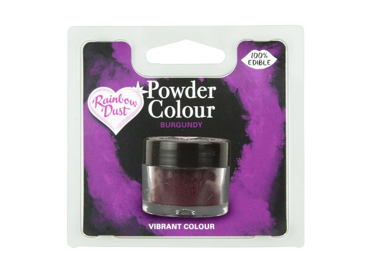 Rainbow Dust Powder Color Burgundy 2g