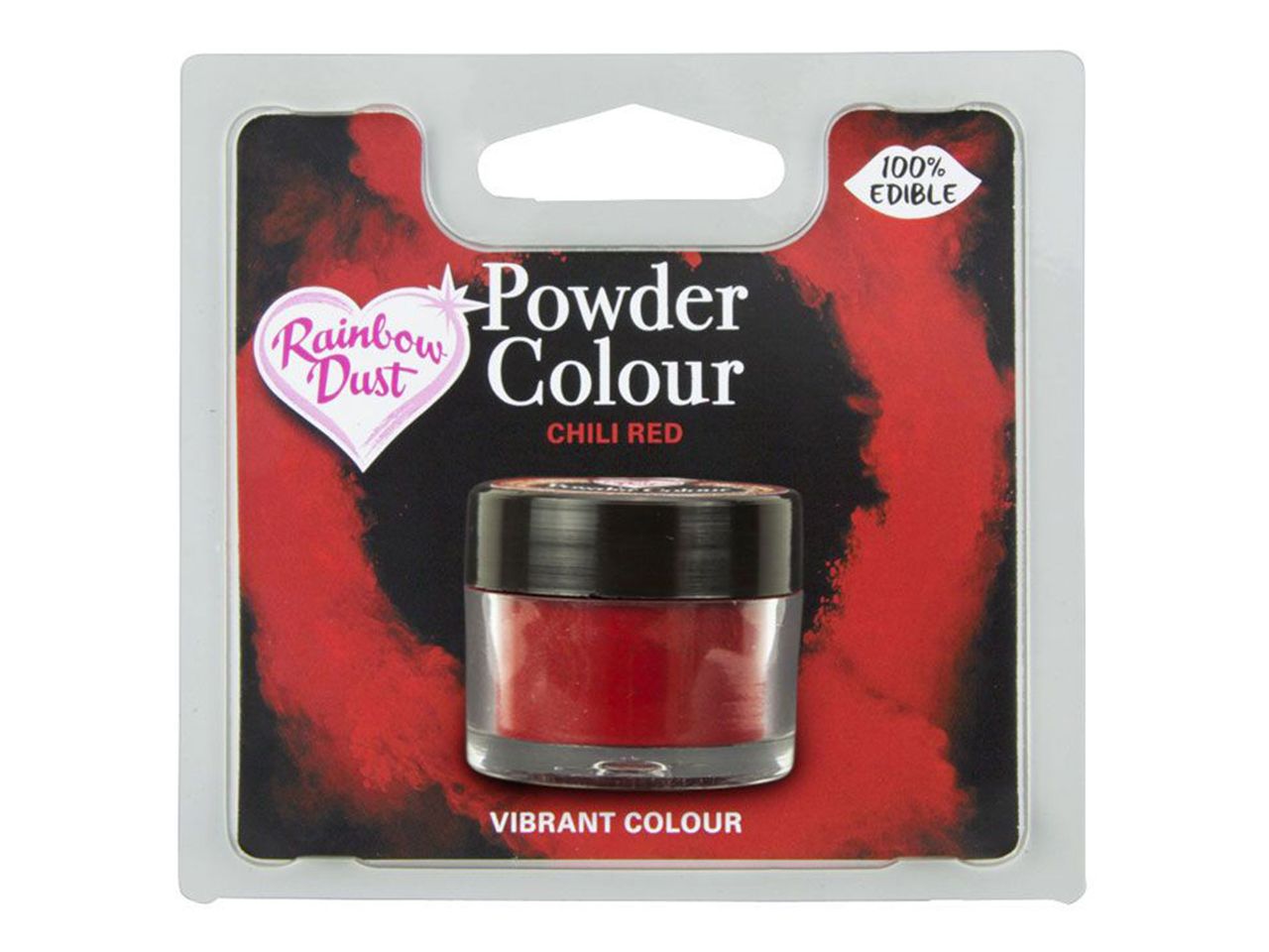 Rainbow Dust Powder Color Chili Red 2g