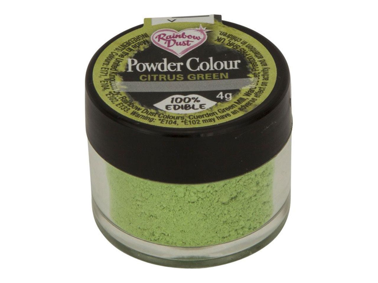 Rainbow Dust powder color Citrus Green 4g