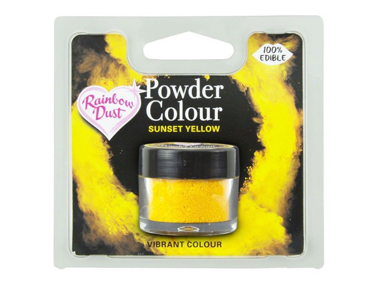 Rainbow Dust Powder Color Sunset Yellow 3.5g