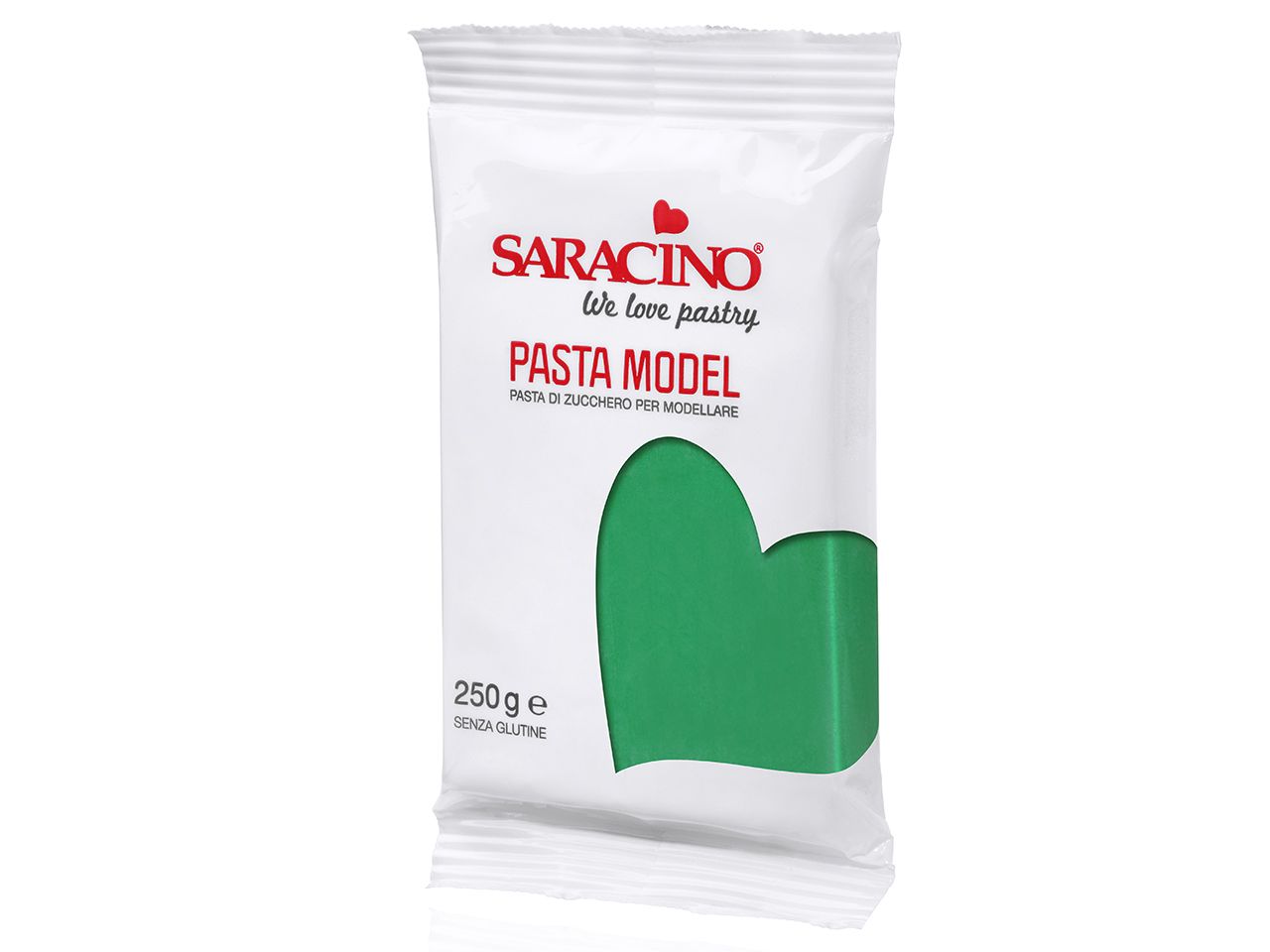 Saracino modelleme fondan makarna modeli yeşil 250gr